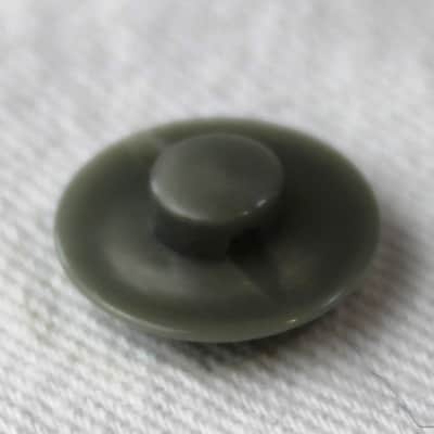 Bandoneon Button Accordion Part - Pigeon Gray Pearl Bass Flat Button 13.4mm x 5.3mm image 2