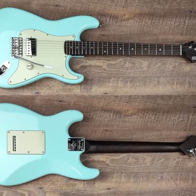MyDream Partcaster Custom Built - Sonic Blue Single Control Hepcat PAF 59' image 1