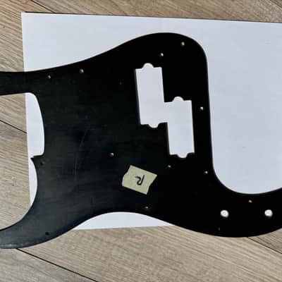 70's Fender Precision Relic 5 Ply P bass'72 thru 79 Aged Black Pickguard RI vintage image 4