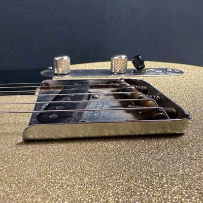 Hot Rod 6 Strings Telecaster 2020s - Relic Gold Glitter image 12