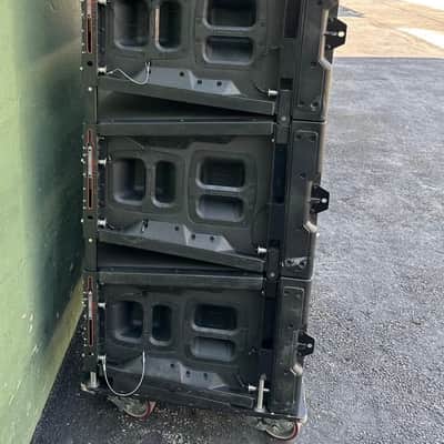 (4) JBL VTX-V25-11 LINE ARRAY W/ TRANSPORT CART AND CROWN AMP RACK (THS) image 8