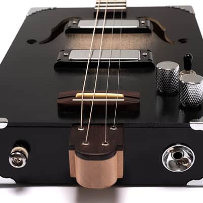 Drummond & Hammett Black Jack 2020 Cigar Box Guitar image 4