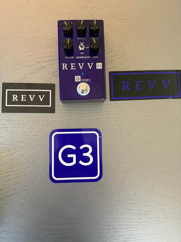 REVV G3 Distortion 2018 - 2021 Purple image 1