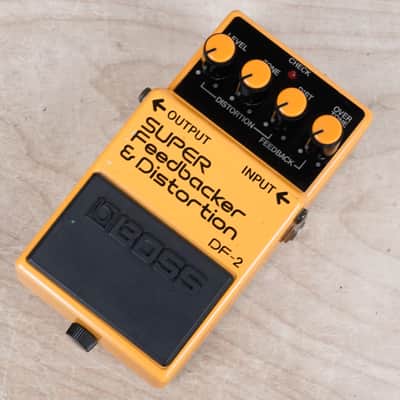 Boss DF-2 Super Feedback and Distortion 1989 Orange Vintage Japan MIJ ACA image 1