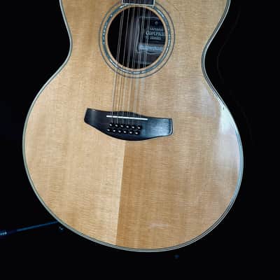 Yamaha CPX700II-12 12-String Acoustic-Electric Guitar 2010s - Natural image 2