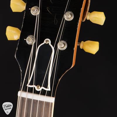 2022 - Gibson Custom Shop Made 2 Measure Murphy Lab '59 Les Paul Standard Murphy Painted Ultra Heavy Aged Orange Lemon Fade image 7