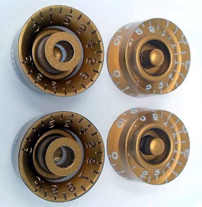 Qty 4 SET of Elite Customs Les Paul 2024 - Speed knobs image 1
