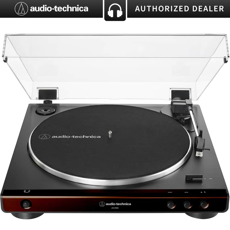 Audio-Technica AT-LP60X-BW Automatic Turntable image 1