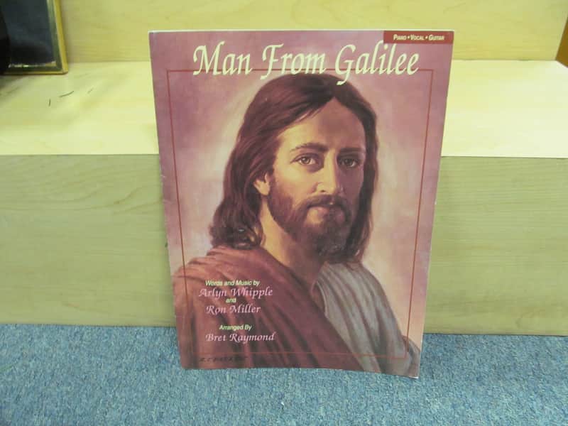 Man From Galilee by Arlyn Whipple Piano Vocal Guitar image 1