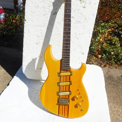 Cort PB1L Guitar, 1970's, Stratocaster Style, Neck Thru Body,  Incredible, Hang Tags, Case image 2