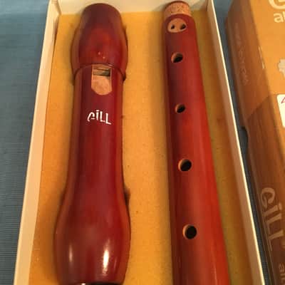 Gill Alto Recorder in F Wood - Like New with Box-  Made in Israel c1975 image 3