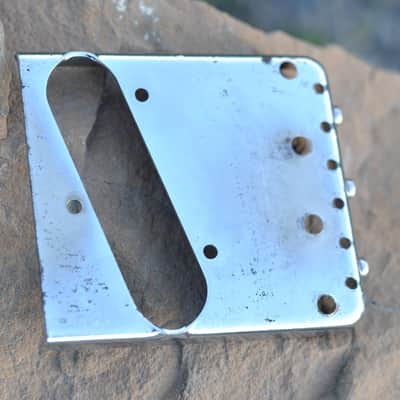Fender Telecaster Bridge Plate :: 1967 :: Old and Vintage (not a reissue) image 4