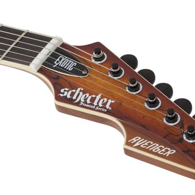 Schecter Avenger Exotic Spalted Maple image 11