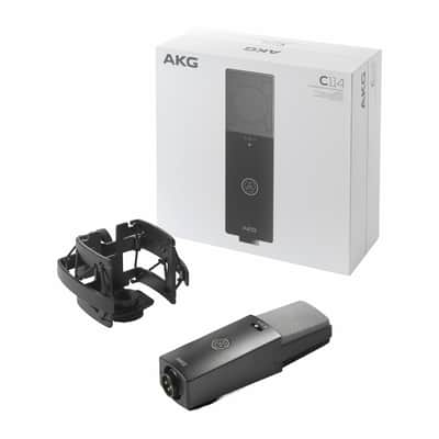 AKG C114 Professional Mic Large Diaphragm Multi-Pattern Condenser Microphone image 6