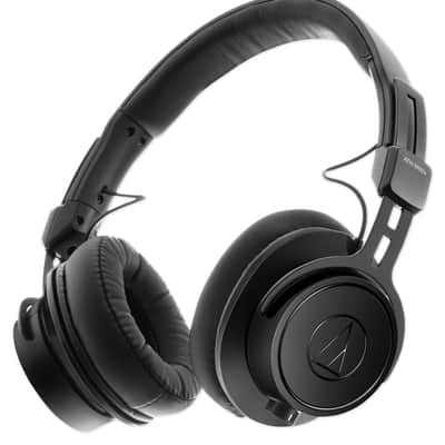 Audio Technica ATH-M60X Closed-Back Pro Monitor Headphones+Tube Headphone Amp image 3