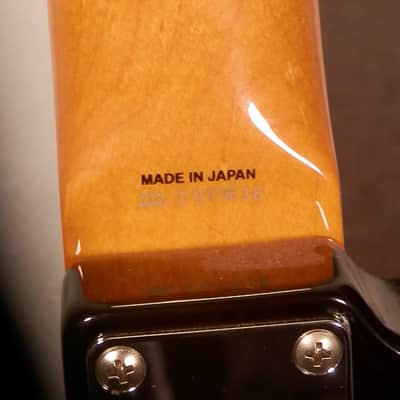 Fender Jazz Bass Sunburst Rosewood Fingerboard Electric Bass used Made in Japan 1994-95 image 9