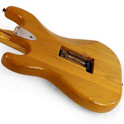 1975 Fender Stratocaster - Natural w/Original Floyd Rose Locking Tremelo. image 19