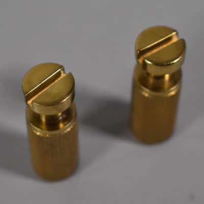 1980s Schecter USA Stoptail Studs And Bushings Set Brass NOS image 3