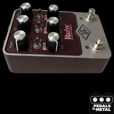 Universal Audio Ruby ’63 Top Boost Amplifier 2022 - Present - Ruby / Silver - X18709 image 4