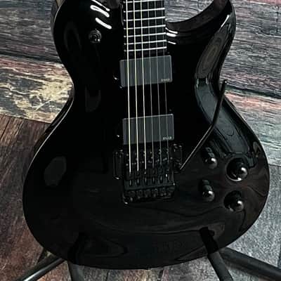 Used Washburn USA Custom Shop Idol WI-556 B Electric Guitar with Case - Gloss Black image 7