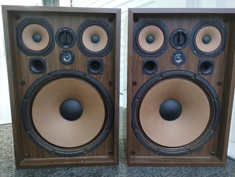 Kenwood KL777 speakers in very good condition - 1970's image 1