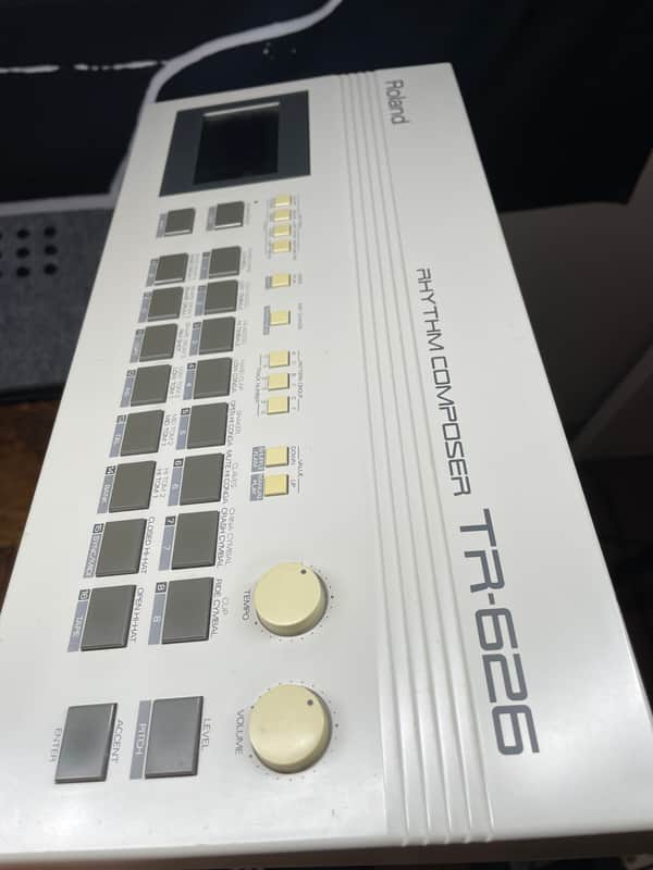 Roland TR-626 Rhythm Composer/Drum Machine (with manual, a power cord, box and 2 guide books) image 1