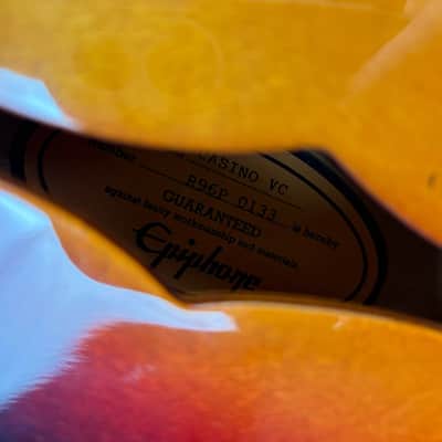 Epiphone Casino VC 1996 - Sunburst image 6