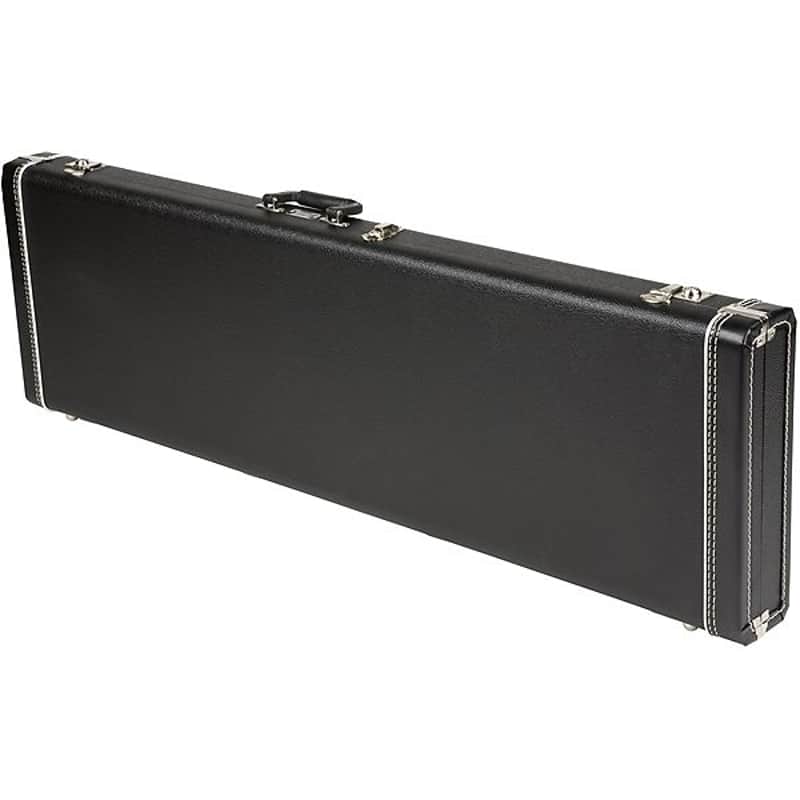 Fender G&G Standard Precision/Jazz Bass Hardshell Case, Left-Handed, Black with Black Acrylic Interior 2016 image 3