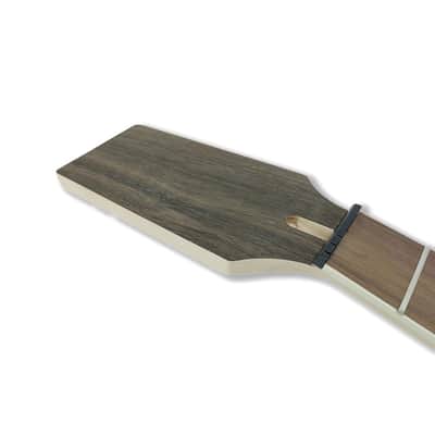 Baritone Electric Guitar Neck – 27" Scale, Maple / Rosewood, 22 Frets image 4