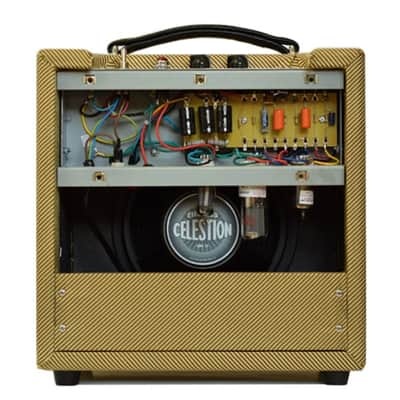 BirdSong Merlin® - Handwired Champ / Princeton  - Celestion® speaker - JJ® Tubes - 5F1 5F2A image 6