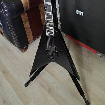 ESP Alexi Laiho Sawtooth EX ANDY SNEAP Judas Priest, Sabbat, Hell! Custom Black Randy Rhoads Flying V Artist Owned Signature Guitar! Tour Stage Played! COBHC! image 9