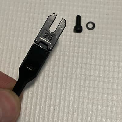 2000's Ibanez RG Series Guitar Edge 3 III Tremolo Black B String Saddle image 3