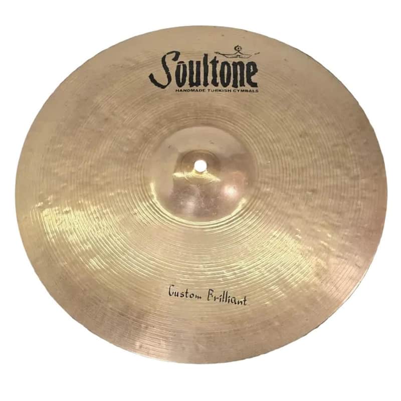 Used Soultone Custom Brilliant Crash Cymbal 16" - Good image 1
