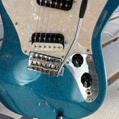 Squier Paranormal Super-Sonic 2021 - Present - Blue Sparkle image 7