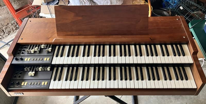 Rare Korg BX-3 Double Manual Analog Tonewheel Organ w/Case image 1