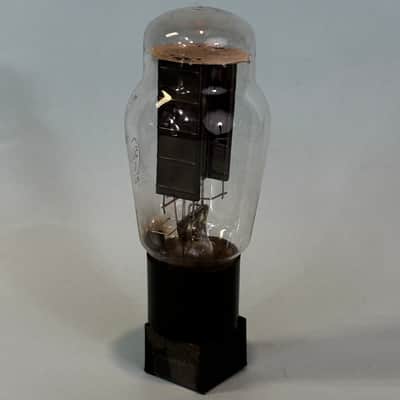 1953 Sylvania 5U4G Vintage 1950s Black Plate USA Rectifier Tube! T524 image 3