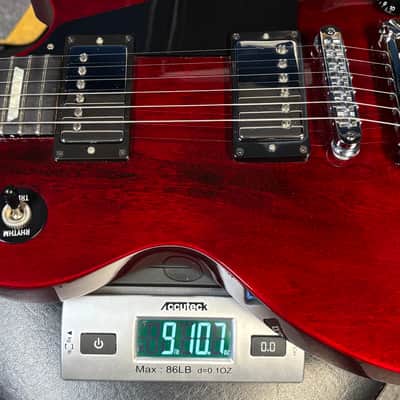 1991 Gibson Les Paul Studio with Ebony Fretboard 1990 - 1995 - Wine Red image 16