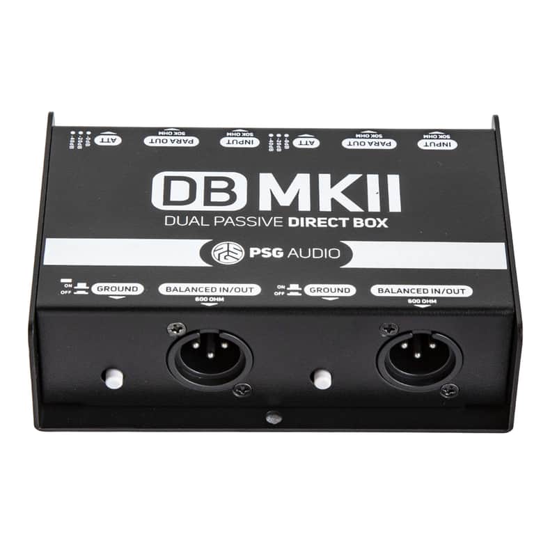 PSG Audio DB-MKII Dual Passive Direct Box with Ground Lift and Attenuator image 1