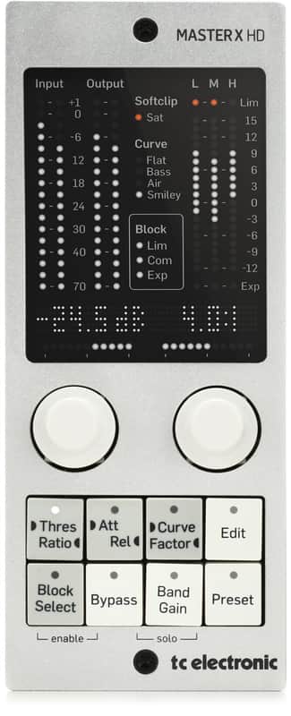 TC Electronic Master X HD-DT Multiband Dynamics Processor Plug-in with Dedicated Hardware Controller image 1