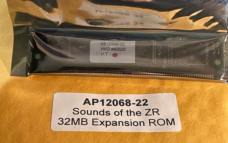 E-MU EMU Systems Sounds of the ZR ROM 32 MB Expansion ROM - New Old Stock works with Proteus 2000-class synths such as P2K P1K XL1 MoPhatt Orbit3 XL7 MP7 PX7 PK6 XK6 MK6 Halo Vintage Pro etc. image 1