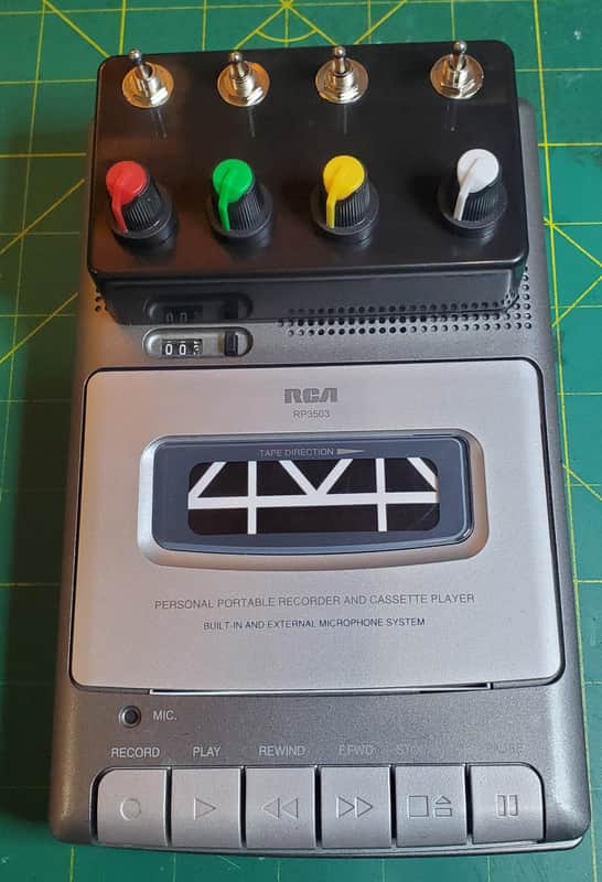 Moth Hunter Mods TAPESNAKE 3 Speed Etc modified Tape Deck CV Option image 1