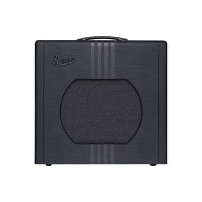 Supro Delta King 12, Black/Black image 1