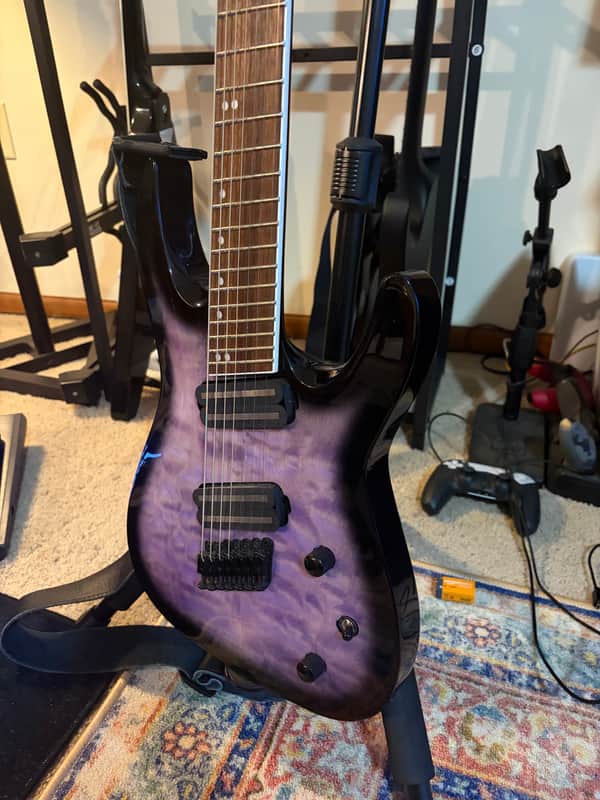 Jackson X Series Soloist SLATX7Q 7-String Multi-Scale Electric Guitar image 1
