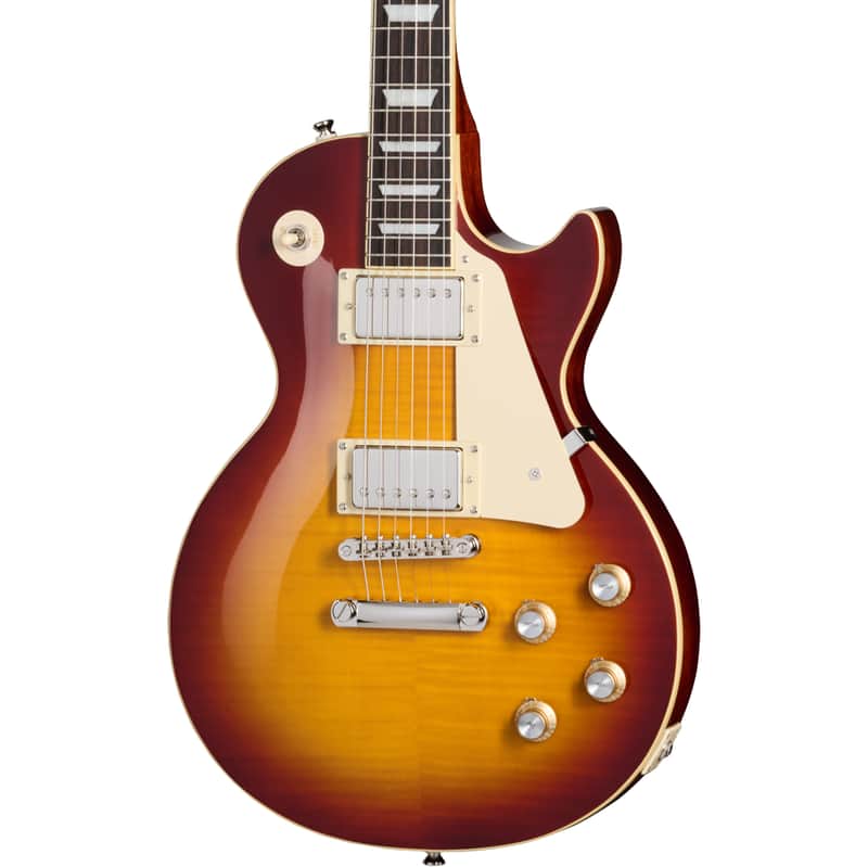 Epiphone Les Paul Standard 60s Electric Guitar - Figured Iced Tea Burst image 1