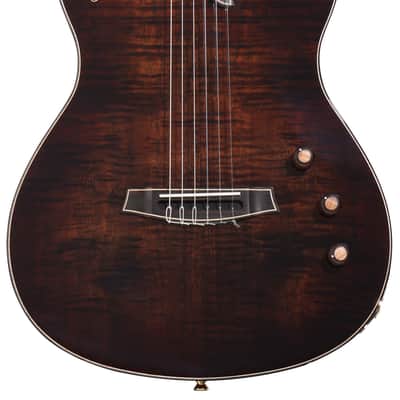 Cordoba Stage Artist Nylon-string Acoustic-electric Guitar - Habano Burst image 3
