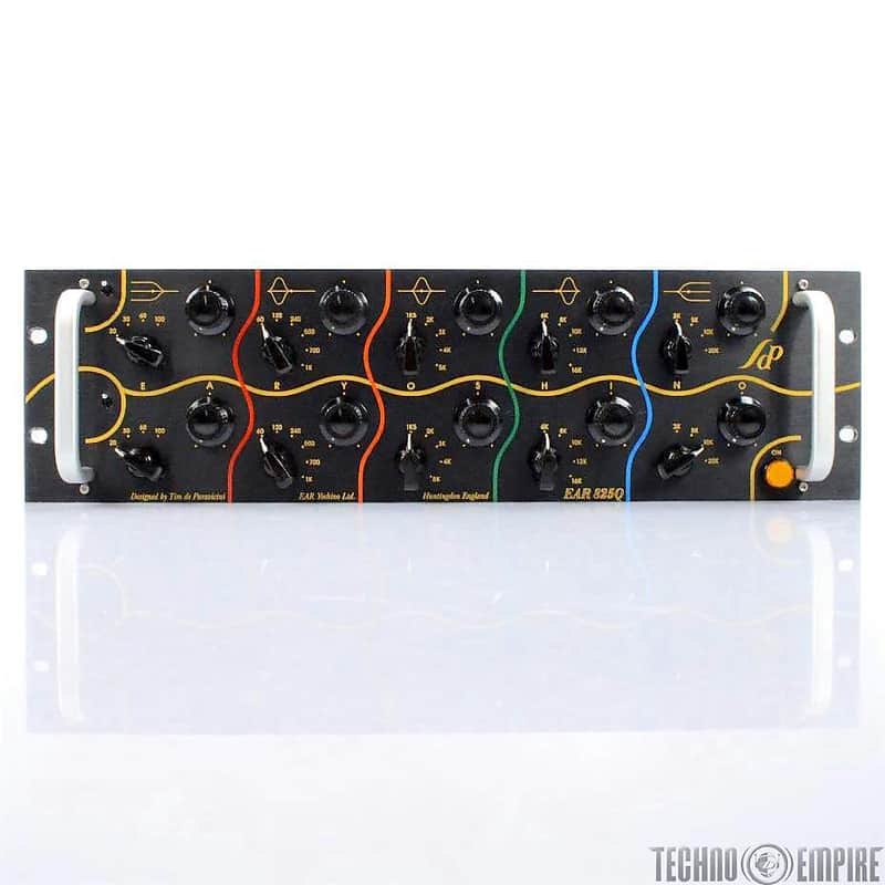 EAR 825Q Stereo Parametric Tube Equalizer EQ 220V Owned by Jerry Finn #27220 image 1
