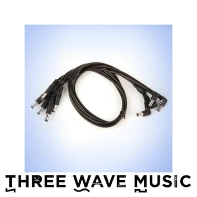 Strymon DC Power Cables: Straight to Right Angle 18" (5 pack) [Three Wave Music] image 1