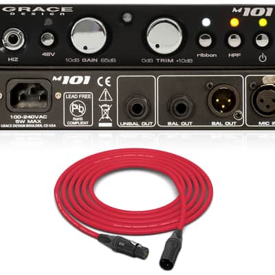 Grace Design M101 | Single Channel Mic Pre | Pro Audio LA image 1