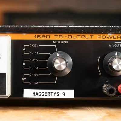 B+K Precision Dynascan Corp Model 1650 Tri-Output Power Supply - Used image 5