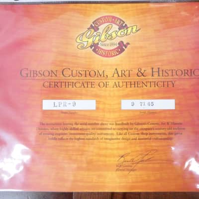 Gibson Les Paul R-9 2007 #9 7165 w/OHSC USED image 4